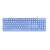 AJAZZ  DKS100 Mechanical Feel Keyboard Class Tea Shaft Film Keyboard E-sports Game Keyboard Student Girl Gift Office Ergonomic Usb-c USB Cable Windows10 FCC